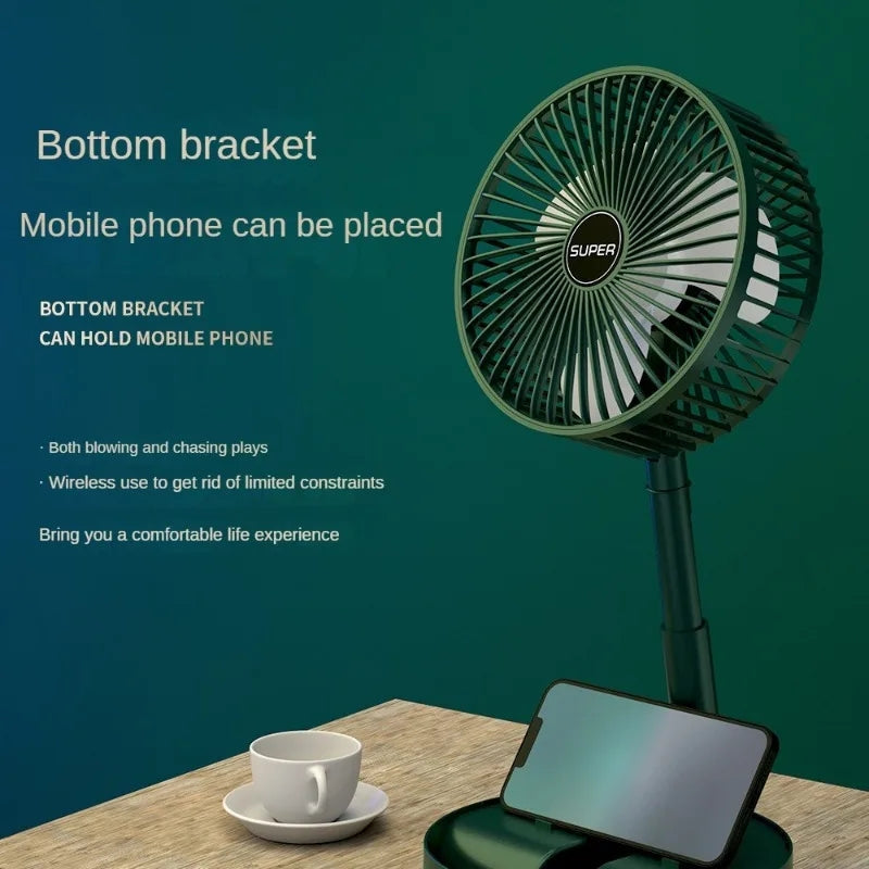 Compact Portable USB Charging Fan