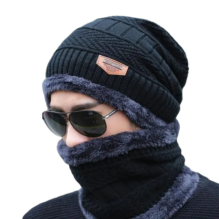 Beanie Hat and Neck Warmer Set