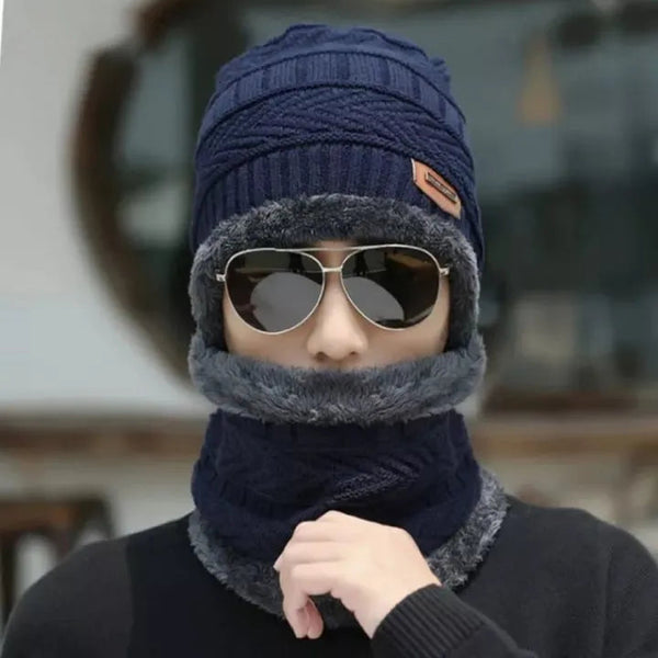 Beanie Hat and Neck Warmer Set