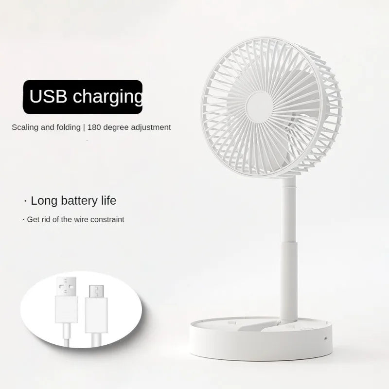 Compact Portable USB Charging Fan