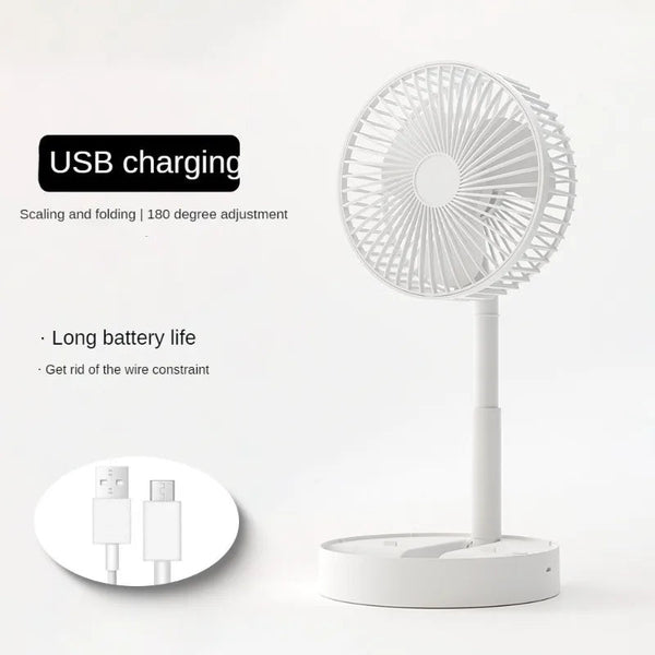 Compact Portable USB Charging Fan