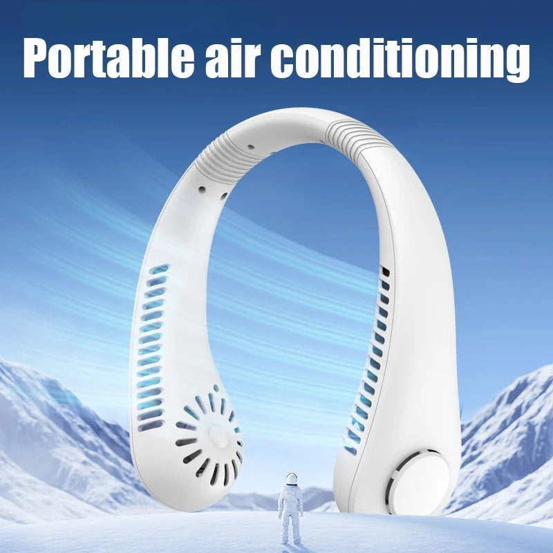 Portable Rechargeable Blade-less Neck Fan